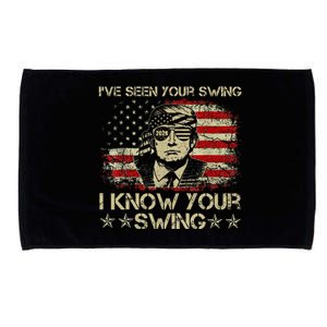 IVe Seen Your Swing I Know Your Swing Golf Microfiber Hand Towel