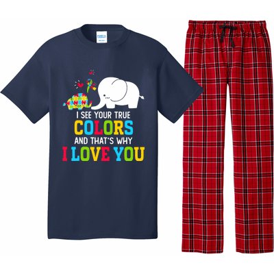 I See Your True Colors, Puzzle World Autism Awareness Month Pajama Set