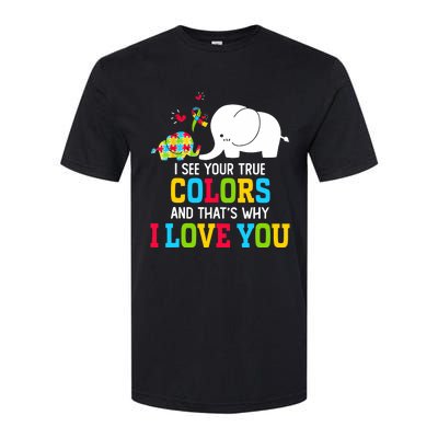 I See Your True Colors, Puzzle World Autism Awareness Month Softstyle CVC T-Shirt