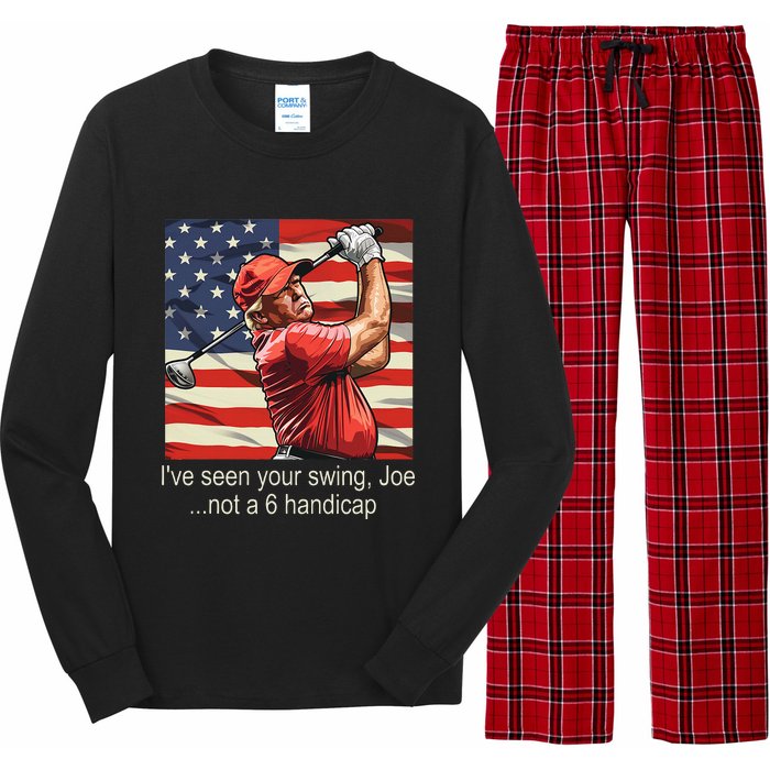 IVe Seen Your Swing Not A 6 Handicap Golf Long Sleeve Pajama Set