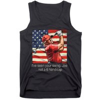 IVe Seen Your Swing Not A 6 Handicap Golf Tank Top