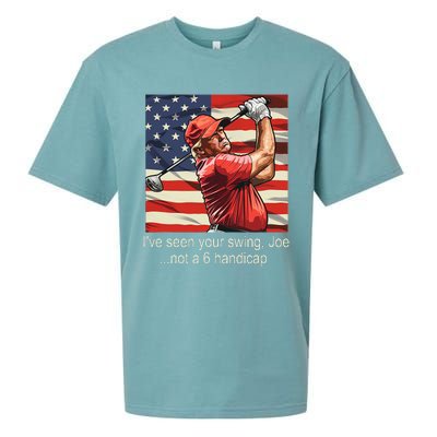 IVe Seen Your Swing Not A 6 Handicap Golf Sueded Cloud Jersey T-Shirt