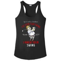 IVe Seen Your Swing I Know Your Swing Golf Trump 2024 Ladies PosiCharge Competitor Racerback Tank