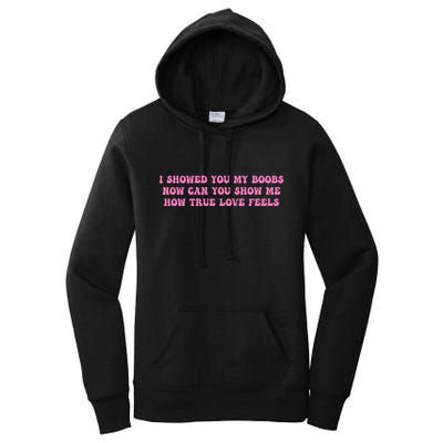 I Showed You My Bbs Women's Pullover Hoodie