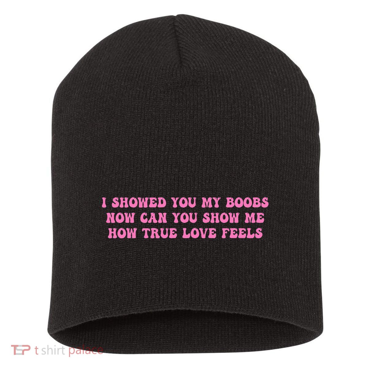 I Showed You My Bbs Short Acrylic Beanie