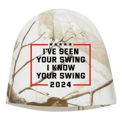 IVe Seen Your Swing I Know Your Swing Golf Kati - Camo Knit Beanie