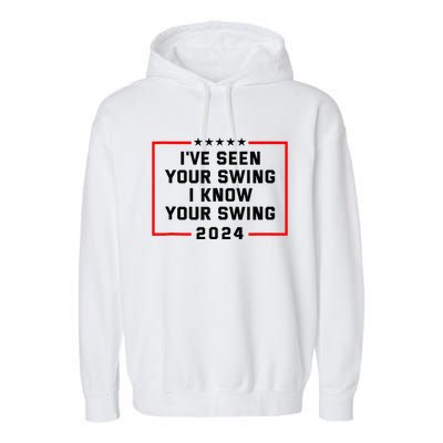 IVe Seen Your Swing I Know Your Swing Golf Garment-Dyed Fleece Hoodie