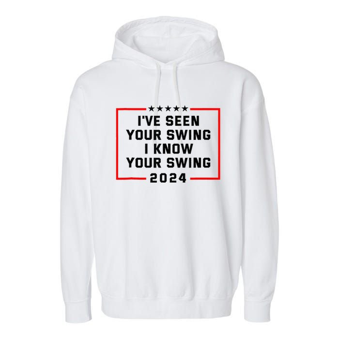 IVe Seen Your Swing I Know Your Swing Golf Garment-Dyed Fleece Hoodie