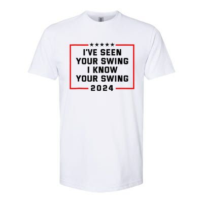 IVe Seen Your Swing I Know Your Swing Golf Softstyle CVC T-Shirt