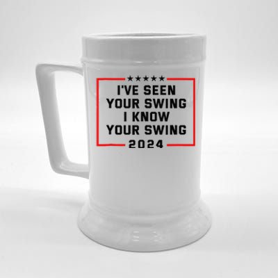 IVe Seen Your Swing I Know Your Swing Golf Beer Stein