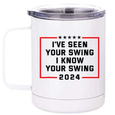 IVe Seen Your Swing I Know Your Swing Golf 12 oz Stainless Steel Tumbler Cup