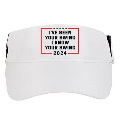 IVe Seen Your Swing I Know Your Swing Golf Adult Drive Performance Visor