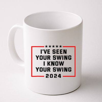 IVe Seen Your Swing I Know Your Swing Golf Coffee Mug