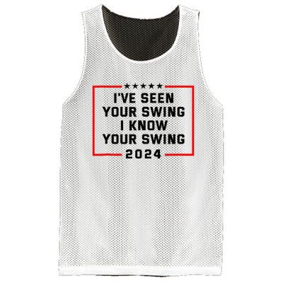 IVe Seen Your Swing I Know Your Swing Golf Mesh Reversible Basketball Jersey Tank