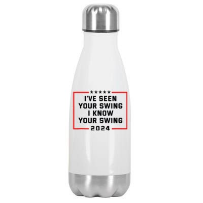 IVe Seen Your Swing I Know Your Swing Golf Stainless Steel Insulated Water Bottle