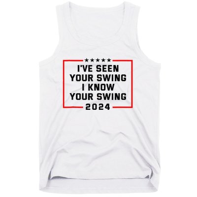 IVe Seen Your Swing I Know Your Swing Golf Tank Top