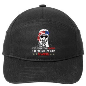 IVe Seen Your Swing I Know Your Swing Golf 7-Panel Snapback Hat