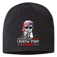 IVe Seen Your Swing I Know Your Swing Golf Sustainable Beanie