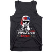 IVe Seen Your Swing I Know Your Swing Golf Tank Top