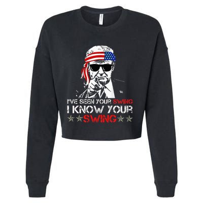 IVe Seen Your Swing I Know Your Swing Golf Cropped Pullover Crew