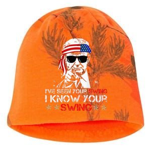 IVe Seen Your Swing I Know Your Swing Golf Kati - Camo Knit Beanie