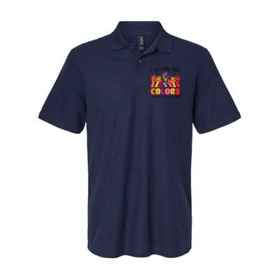 I See Your True Colors Autism Awareness Family Polo