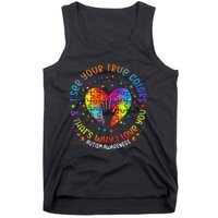 I See Your True Colors Puzzle World Autism Awareness Month Tank Top