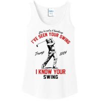 IVe Seen Your Swing I Know Your Swing Funny Trump Golf 2024 Ladies Essential Tank