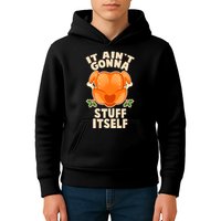 It Ain't Gonna Stuff Itself Thanksgiving Turkey Kids Hoodie