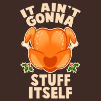 It Ain't Gonna Stuff Itself Thanksgiving Turkey Cooling Performance Long Sleeve Crew