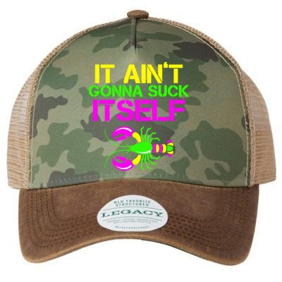 It Ain't Gonna Suck Itself Mardi Gras Legacy Tie Dye Trucker Hat