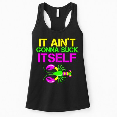 It Ain't Gonna Suck Itself Mardi Gras Womens Tank Top