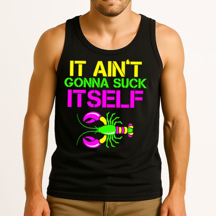 It Ain't Gonna Suck Itself Mardi Gras Tank Top