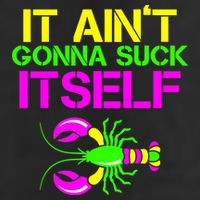 It Ain't Gonna Suck Itself Mardi Gras Microfiber Hand Towel