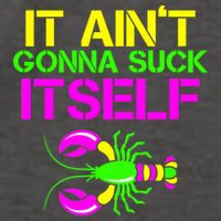 It Ain't Gonna Suck Itself Mardi Gras Vector Backpack