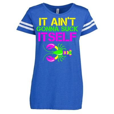 It Ain't Gonna Suck Itself Mardi Gras Enza Ladies Jersey Football T-Shirt