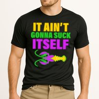 It Ain't Gonna Suck Itself Offensives Mardi Gras Cooling Performance Crew T-Shirt