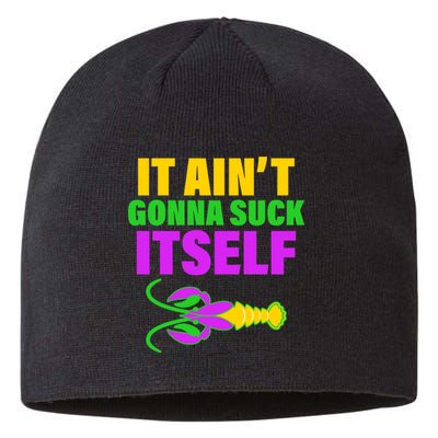 It Ain't Gonna Suck Itself Offensives Mardi Gras Sustainable Beanie