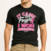 It Came We Fought I Won Breast Cancer Survivor Cooling Performance Crew T-Shirt