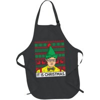 It Is Christmas Ugly Christmas Sweater Funny Apron