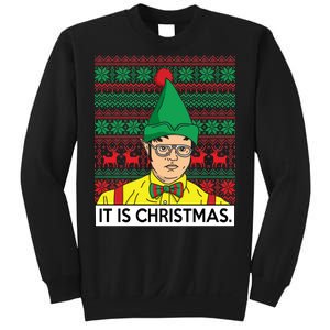 It Is Christmas Ugly Christmas Sweater Funny Sweatshirt