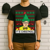 It Is Christmas Ugly Christmas Sweater Funny T-Shirt