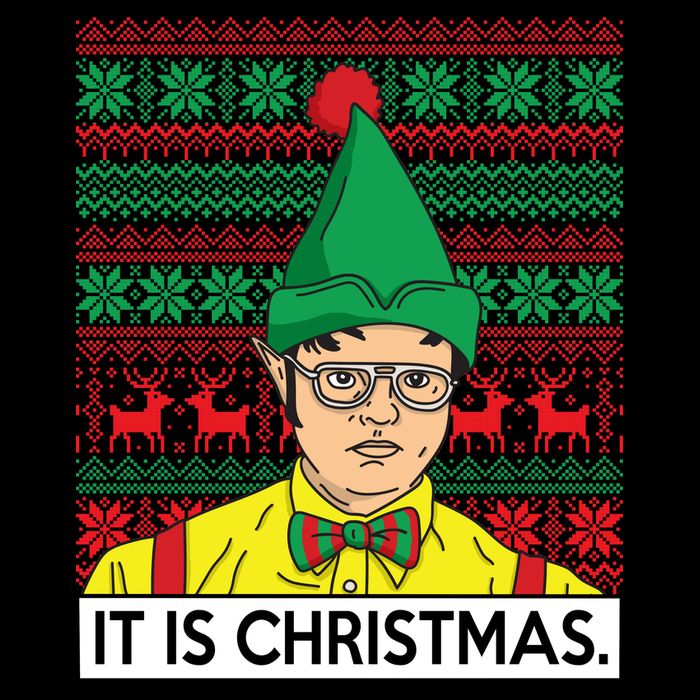 It Is Christmas Ugly Christmas Sweater Funny Wool Snapback Cap