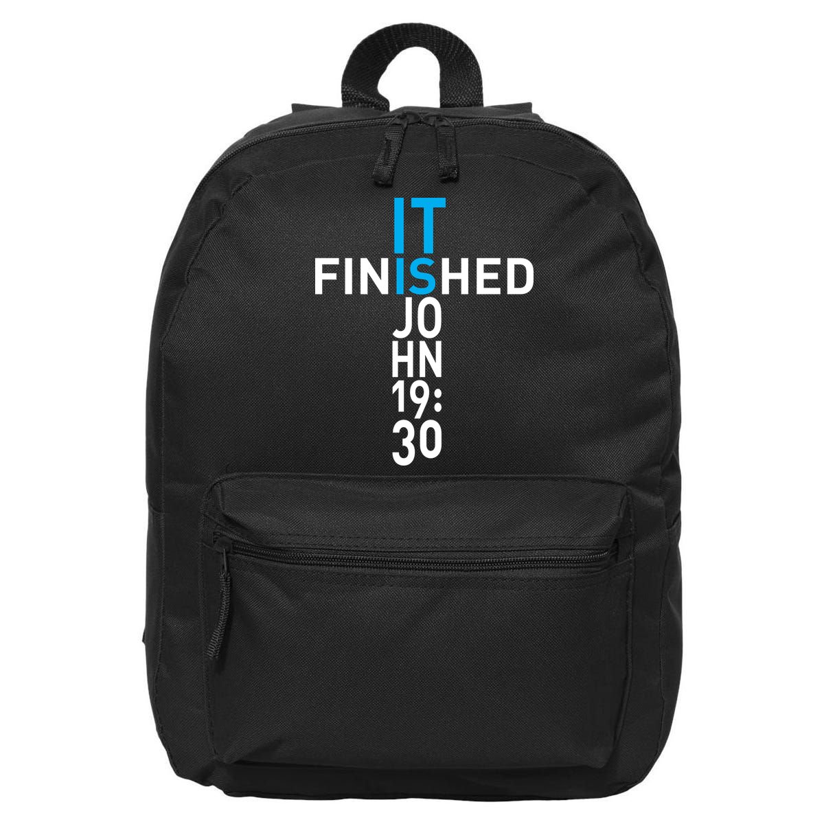 It Is Finished John 19:30 16 in Basic Backpack
