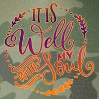 It Is Well With My Soul Legacy Tie Dye Trucker Hat