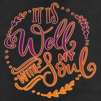 It Is Well With My Soul Adult Drive Performance Visor