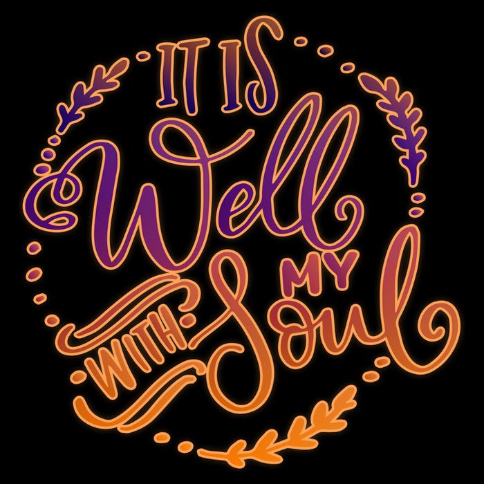 It Is Well With My Soul Cropped Pullover Crew