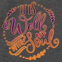 It Is Well With My Soul Vector Backpack