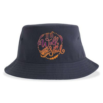 It Is Well With My Soul Sustainable Bucket Hat