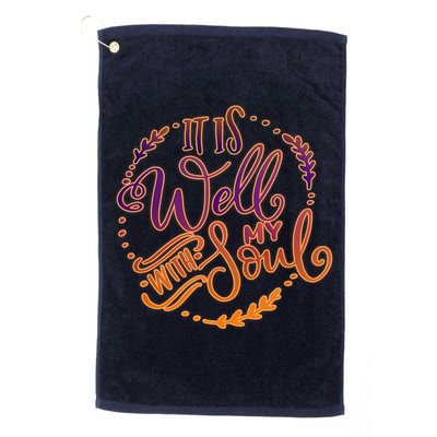 It Is Well With My Soul Golf Towel